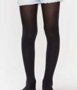 Micro 40 DEN panty KIDS ZWART