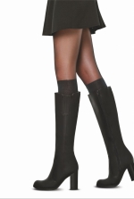 Boot panty 20 DEN panty ZWART