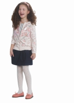 Dafne 80 DEN panty KIDS LICHT GRIJS