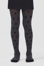 Mini Heart Dot 60 DEN panty KIDS ASMELANGE