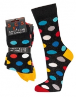 2-PACK Colored Dots SOCKS4FUN