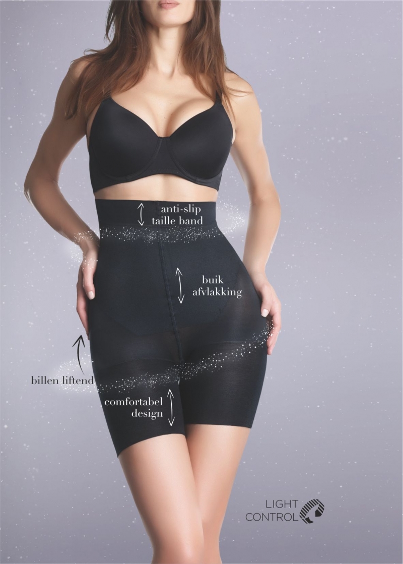 Shaper short 110 DEN correctiebroek ZWART